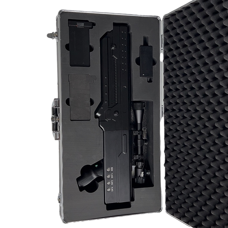  镇远手持便携式枪型低空防御反制四通道B型