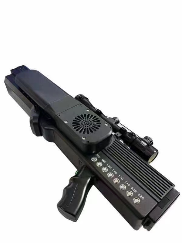  镇远手持便携式枪型低空防御反制八通道